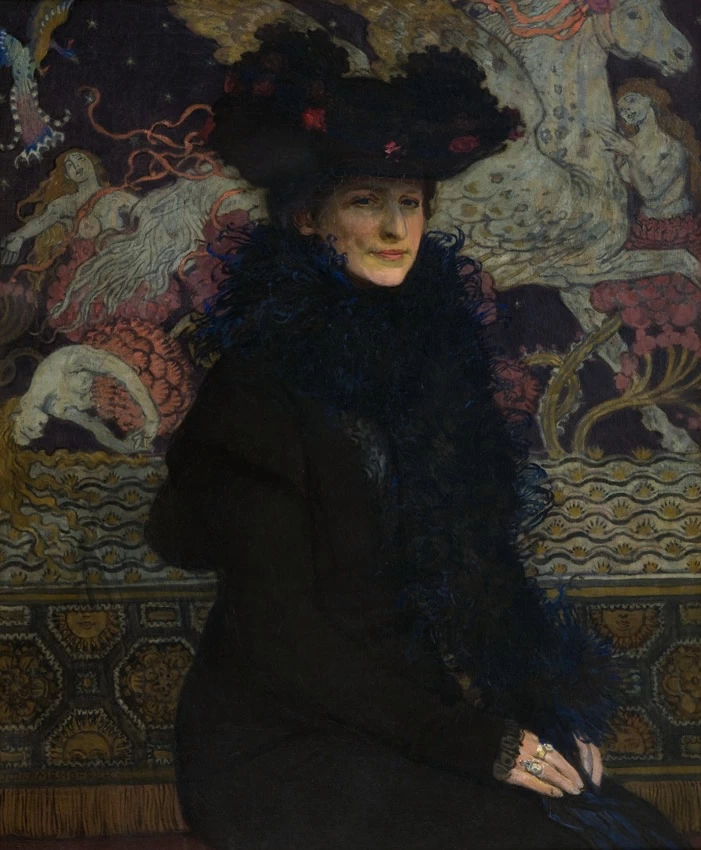 Ritratto in nero - 1913, Museo nazionale di Cracovia